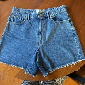 Everlane A-Line Denim Short